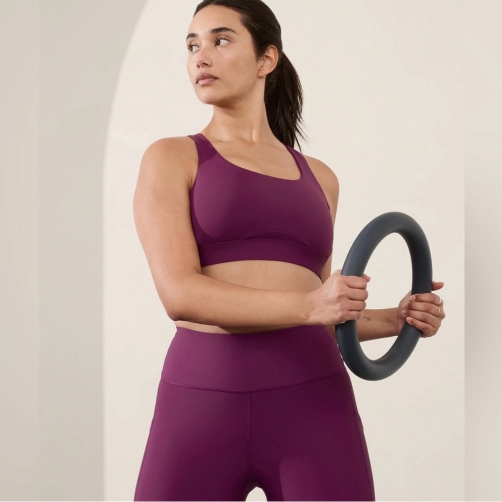 Women's Athleta Purple Sports Bra